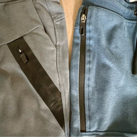 ZARA Kids - Sporty Jogger Pants With Rubberized Zipper | Blue | Size T6/116 cm - Picture 3 of 4